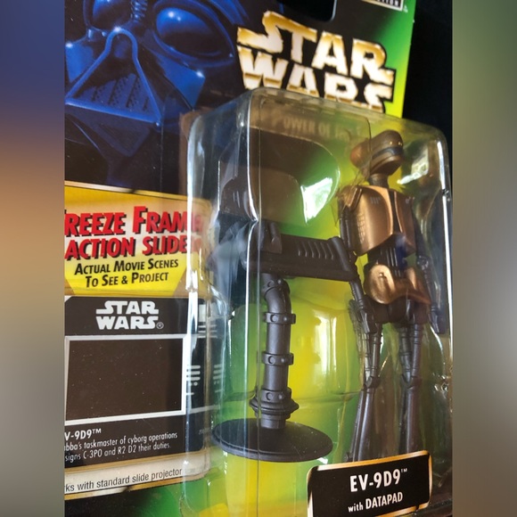 Star Wars POTF EV-9D9 / 1997 / Sealed Cardback - Picture 5 of 6